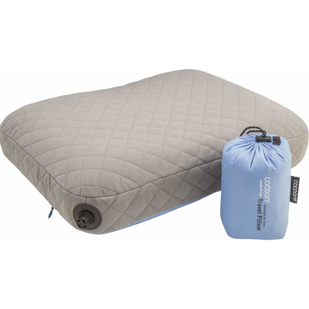 Cocoon Air Core Pillow UL L Light blue CACP4UL1N slaapzakken online bestellen bij Kathmandu Outdoor & Travel