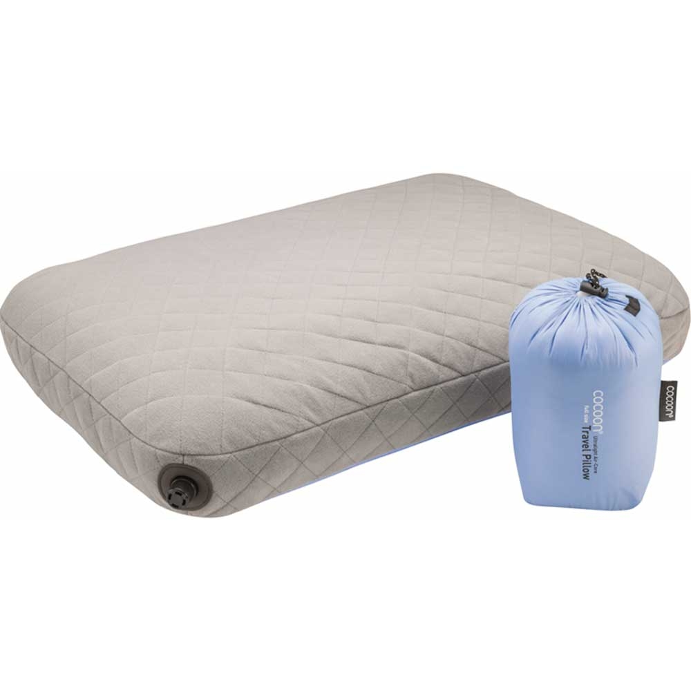 Cocoon Air Core Pillow UL XL Light blue CACP5UL1N slaapzakken online bestellen bij Kathmandu Outdoor & Travel