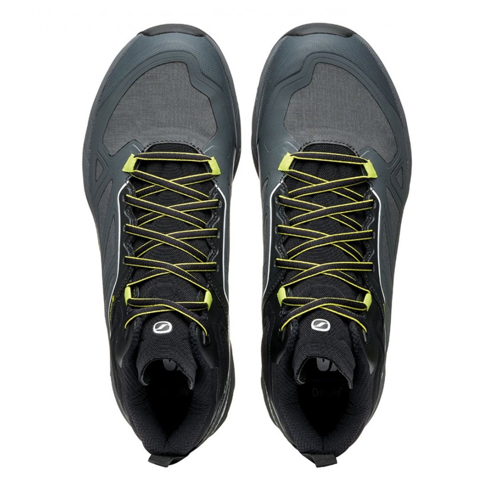 Scarpa Rapid Mid GTX Antracite/AcidLime 72695G-M-116 wandelschoenen heren online bestellen bij Kathmandu Outdoor & Travel