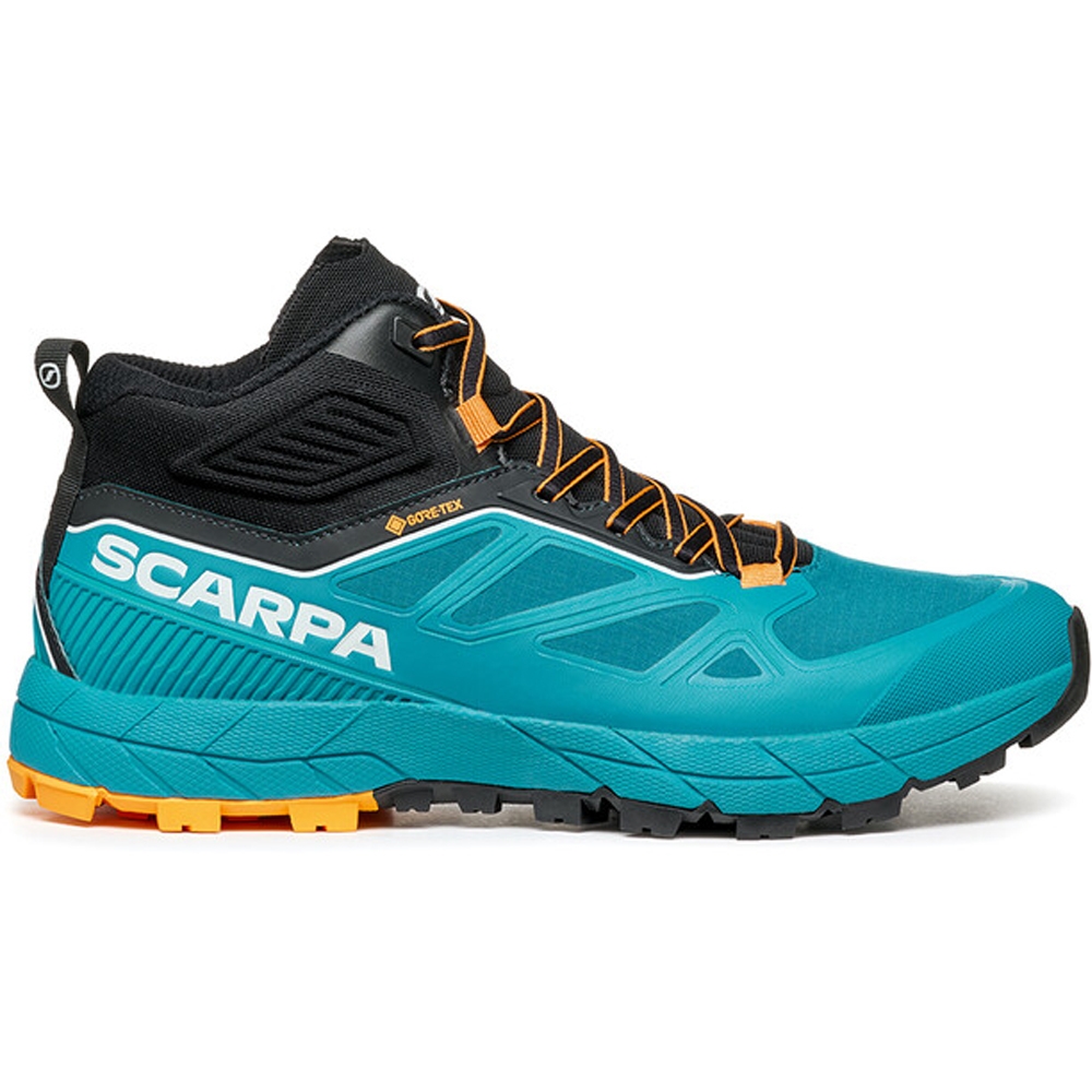 Scarpa Rapid Mid GTX Women's BlueBay/SunnyOrange 72695G-L-268 wandelschoenen dames online bestellen bij Kathmandu Outdoor & Travel