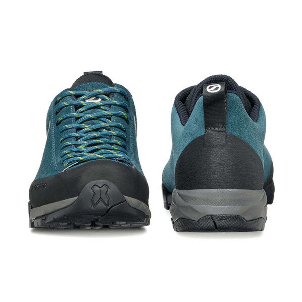 Scarpa Mojito Trail Petrol/LightGreen 63322-M-571 wandelschoenen heren online bestellen bij Kathmandu Outdoor & Travel