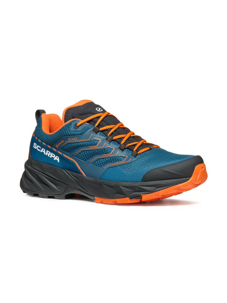 Scarpa Rush 2 GTX CosmicBlue/Orange 63131G-M-736 wandelschoenen heren online bestellen bij Kathmandu Outdoor & Travel