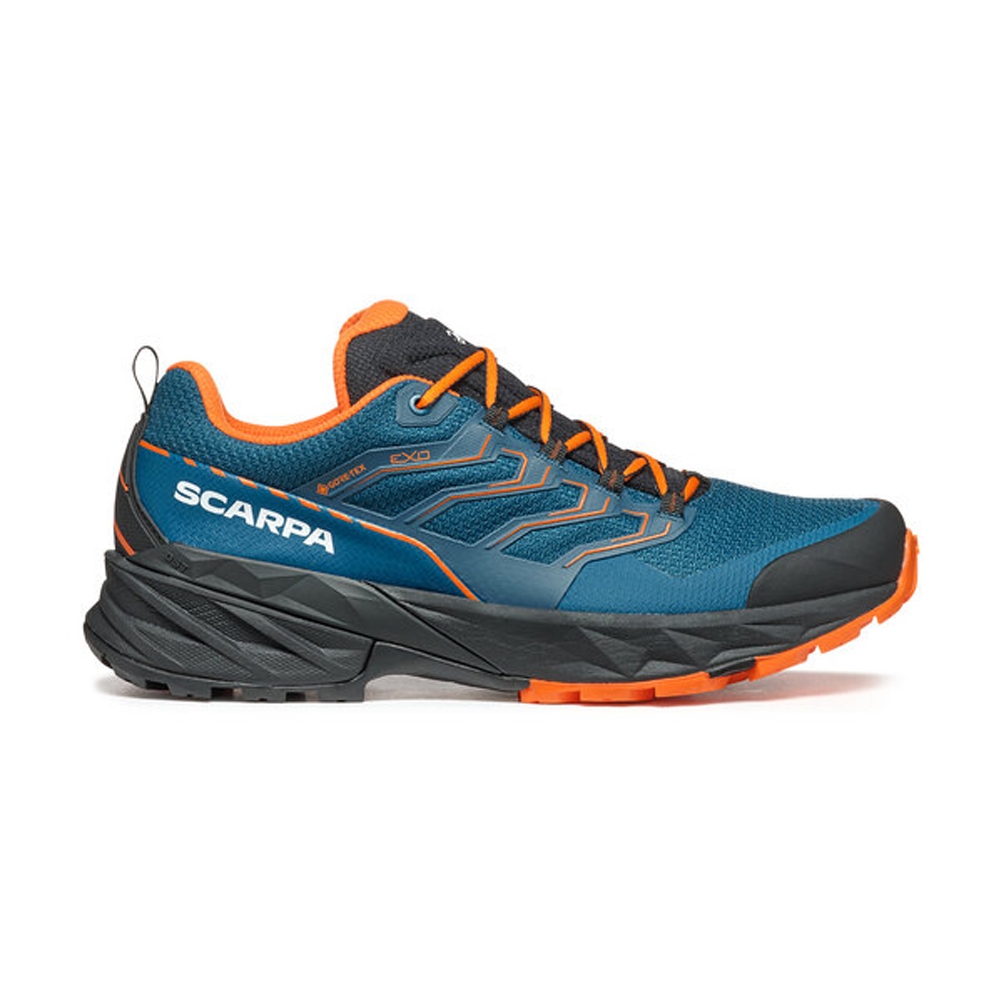 Scarpa Rush 2 GTX CosmicBlue/Orange 63131G-M-736 wandelschoenen heren online bestellen bij Kathmandu Outdoor & Travel