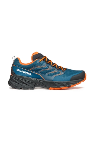 Scarpa Rush 2 GTX CosmicBlue/Orange 63131G-M-736 wandelschoenen heren online bestellen bij Kathmandu Outdoor & Travel
