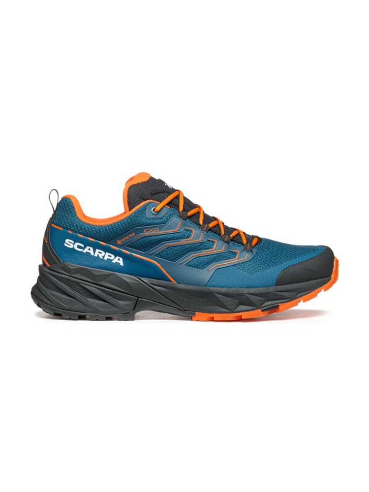 Scarpa Rush 2 GTX CosmicBlue/Orange 63131G-M-736 wandelschoenen heren online bestellen bij Kathmandu Outdoor & Travel