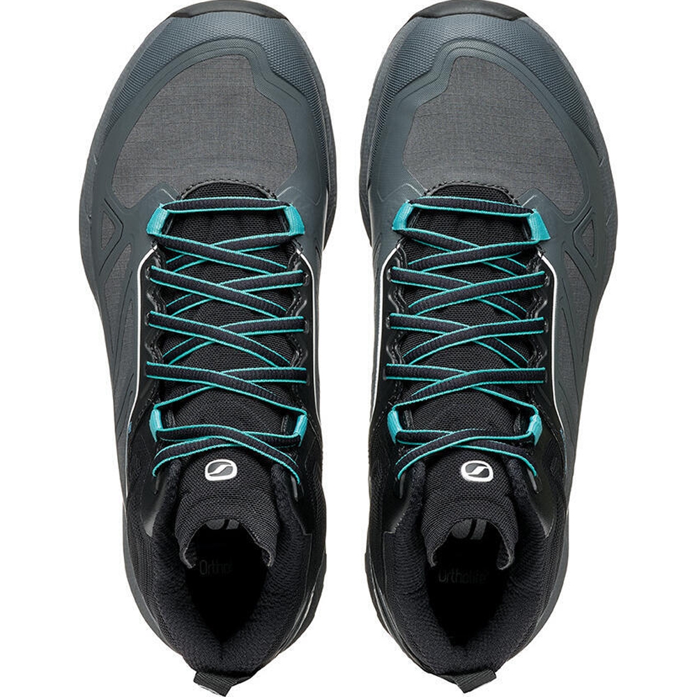 Scarpa Rapid Mid GTX Women's Antracite/Turquoise 72695G-L-117 wandelschoenen dames online bestellen bij Kathmandu Outdoor & Travel