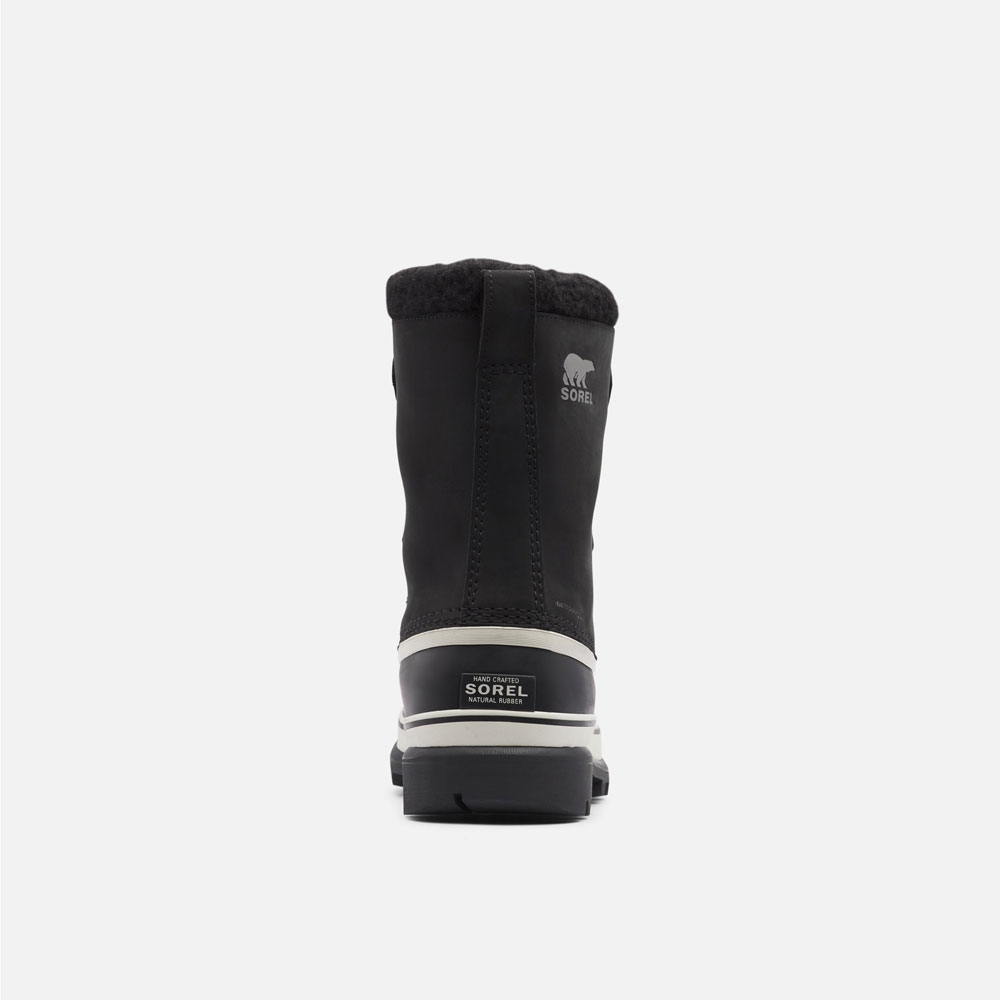 Sorel Caribou WP Black Dark Stone 1002871016 wandelschoenen heren online bestellen bij Kathmandu Outdoor & Travel