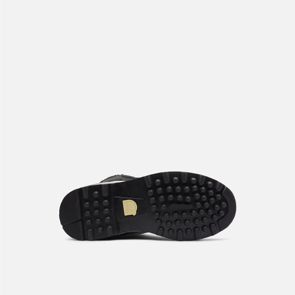 Sorel Caribou WP Black Dark Stone 1002871016 wandelschoenen heren online bestellen bij Kathmandu Outdoor & Travel