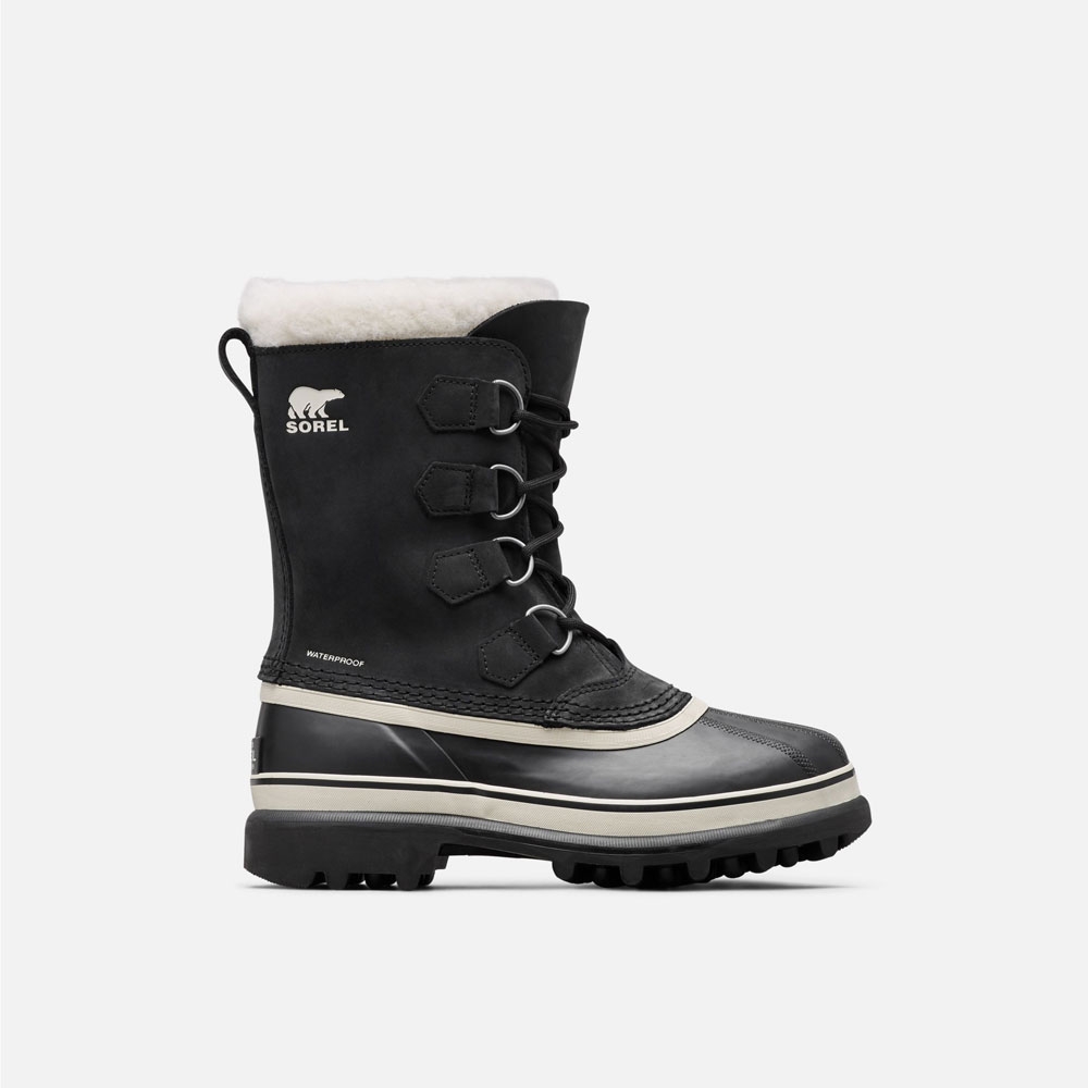 Sorel Caribou Women's Zwart 1003812011 wandelschoenen dames online bestellen bij Kathmandu Outdoor & Travel