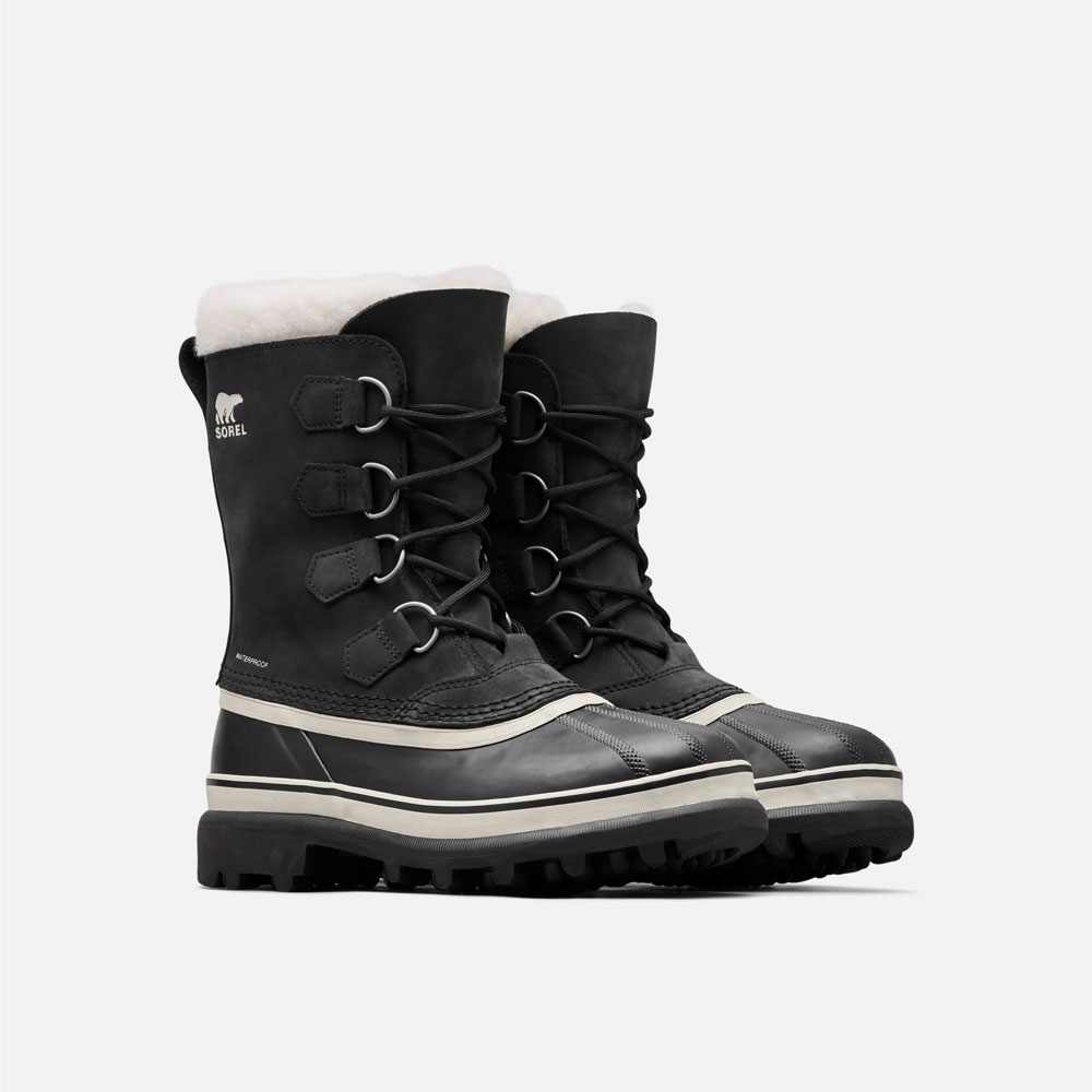 Sorel Caribou Women's Zwart 1003812011 wandelschoenen dames online bestellen bij Kathmandu Outdoor & Travel
