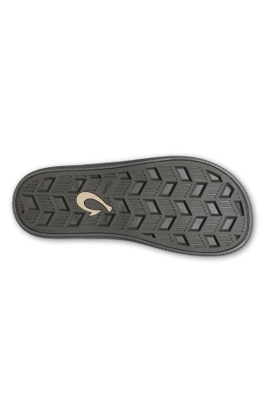 Olukai Ulele Dark Shadow/Black 10435-6C40 slippers online bestellen bij Kathmandu Outdoor & Travel
