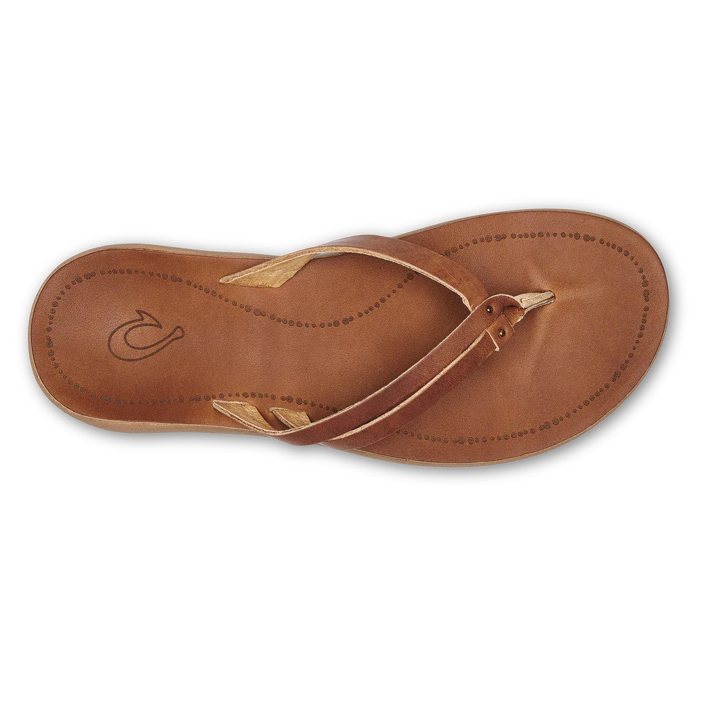 Olukai Kapehe Luana Woman's Sahara/Sahara 20468-FMFM slippers online bestellen bij Kathmandu Outdoor & Travel