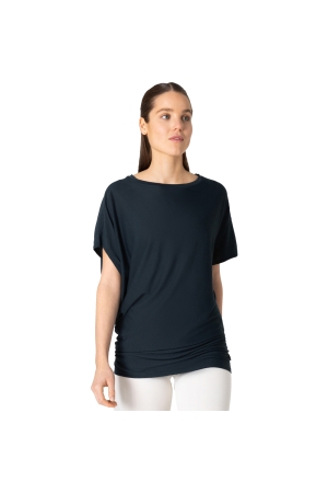 Super Natural  Yooga Loose Tee Women's Blueberry