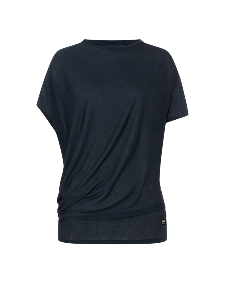 Super Natural Yooga Loose Tee Women's Blueberry SNW013470-W01 shirts en tops online bestellen bij Kathmandu Outdoor & Travel