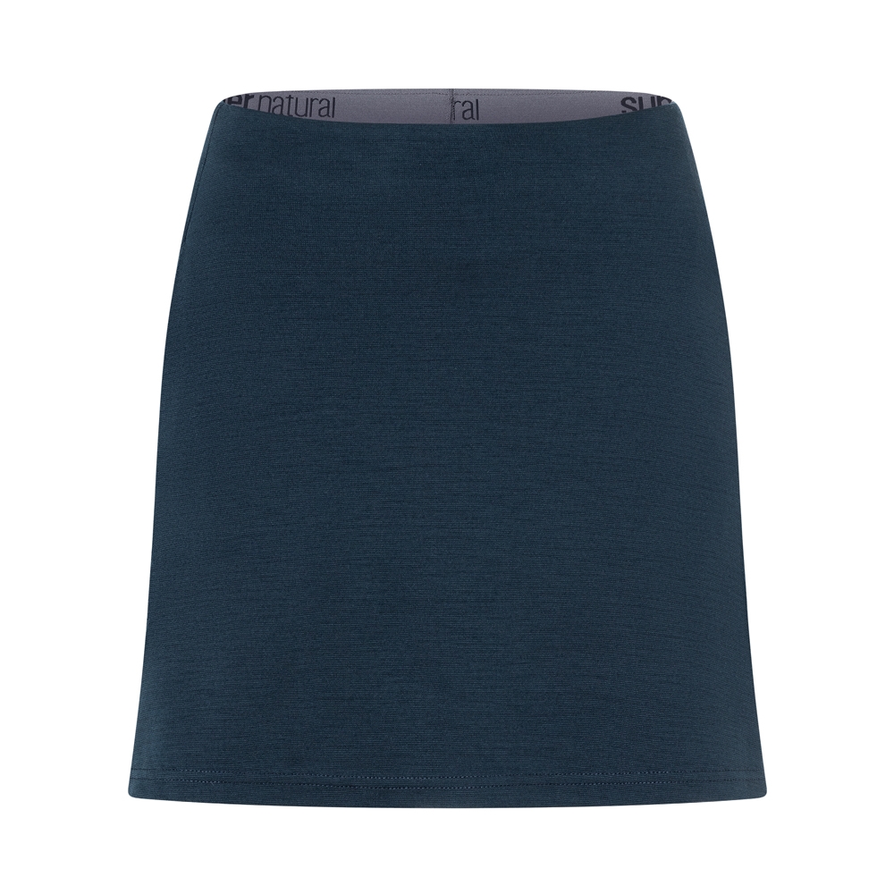 Super Natural Sporty Skort Women's Blueberry SNW017950-W01 jurken en rokken online bestellen bij Kathmandu Outdoor & Travel