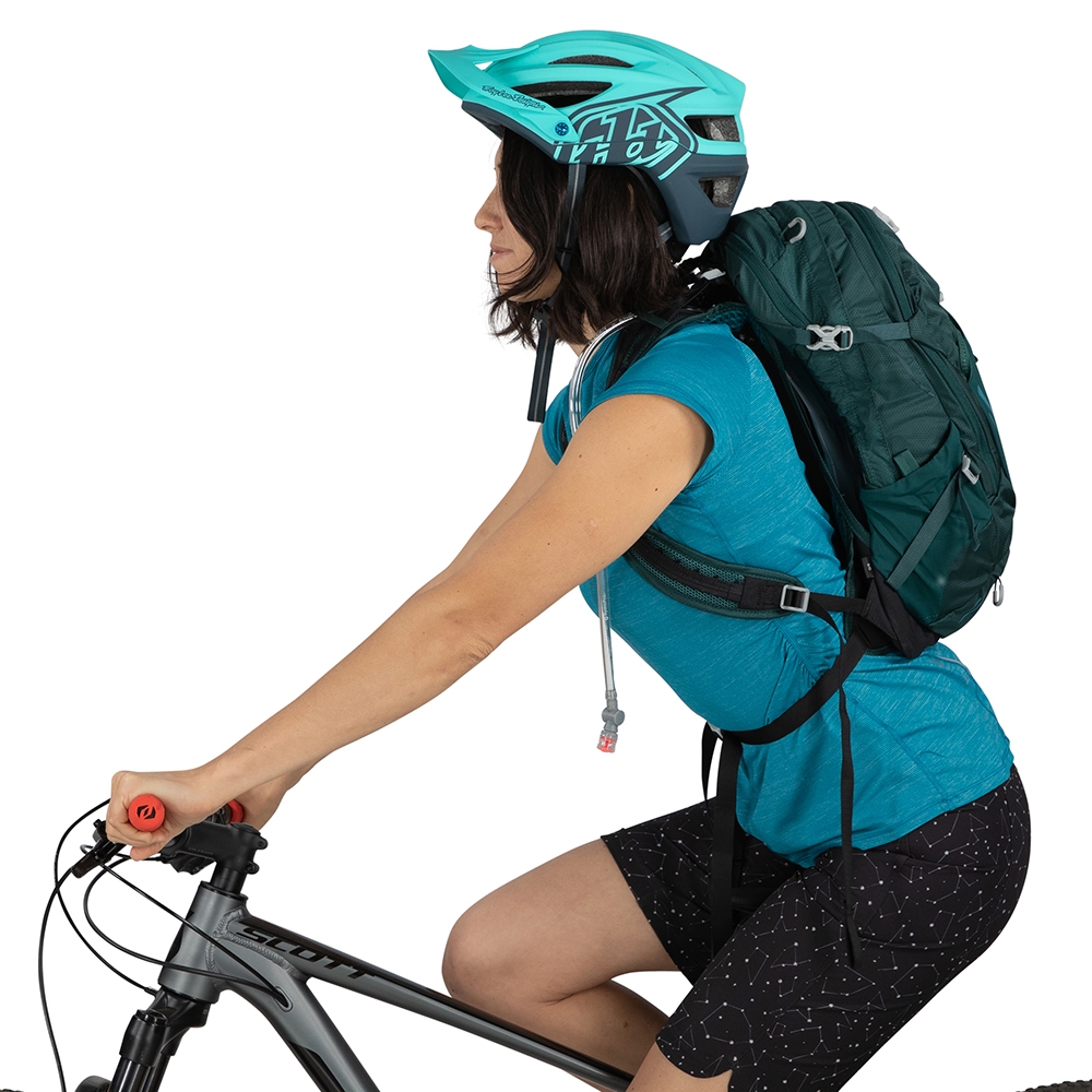 Osprey Sylva 12 Women's Baikal Green 10005081 dagrugzakken online bestellen bij Kathmandu Outdoor & Travel