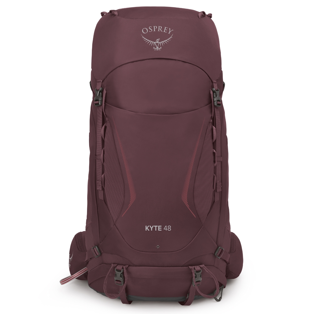 Osprey Kyte 48 Women's Elderberry Purple 3016-214 dagrugzakken online bestellen bij Kathmandu Outdoor & Travel