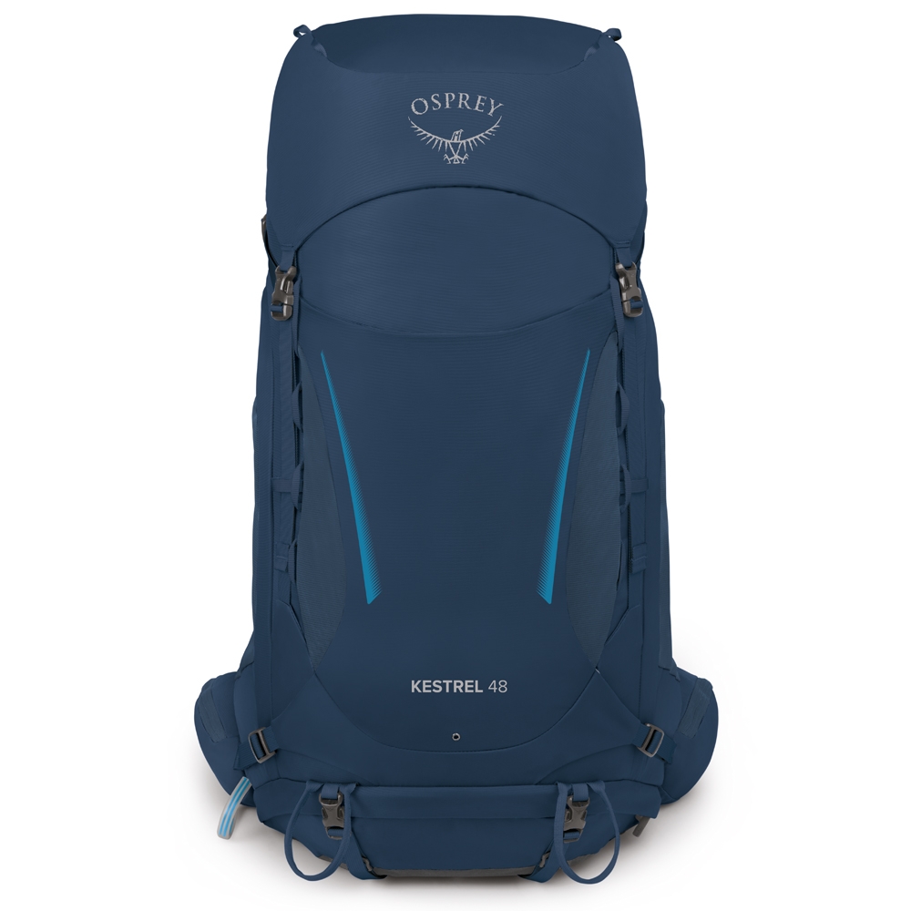 Osprey Kestrel 48 Atlas Blue 3012-517 dagrugzakken online bestellen bij Kathmandu Outdoor & Travel