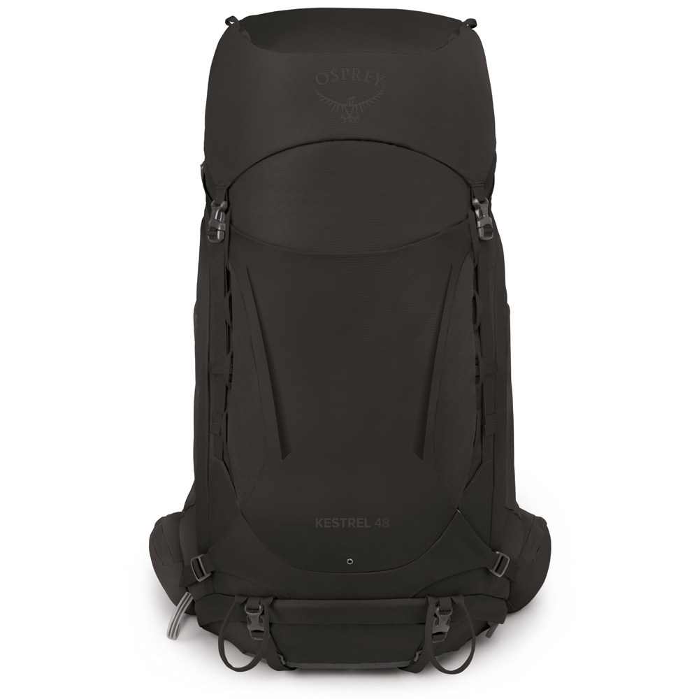 Osprey Kestrel 48 Black 3012-1 dagrugzakken online bestellen bij Kathmandu Outdoor & Travel