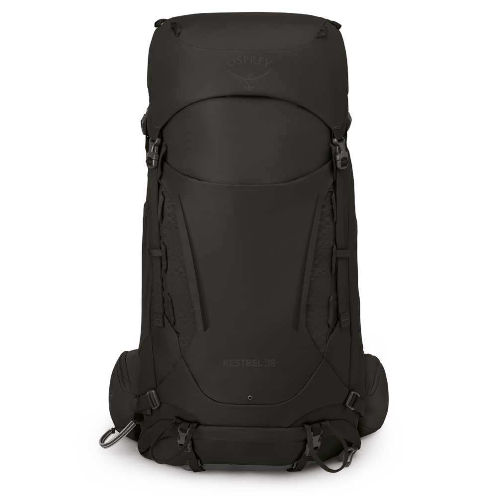 Osprey Kestrel 38 Black 3013-1 dagrugzakken online bestellen bij Kathmandu Outdoor & Travel