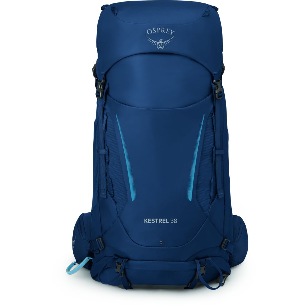 Osprey Kestrel 38 Atlas Blue 3013-517 dagrugzakken online bestellen bij Kathmandu Outdoor & Travel