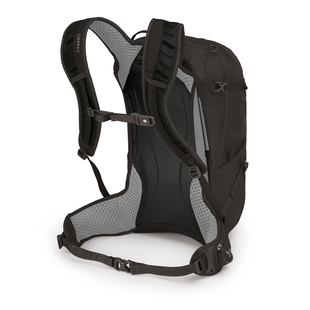 Osprey Syncro 20 Black 10005065 dagrugzakken online bestellen bij Kathmandu Outdoor & Travel