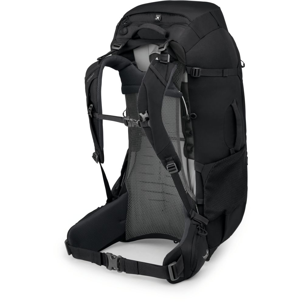 Osprey Farpoint Trek 55 Black 10003327 reistassen online bestellen bij Kathmandu Outdoor & Travel