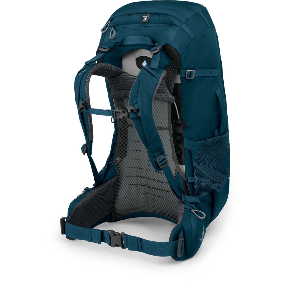 Osprey Fairview Trek 50 Women's Night Jungle Blue 10003695 reistassen online bestellen bij Kathmandu Outdoor & Travel
