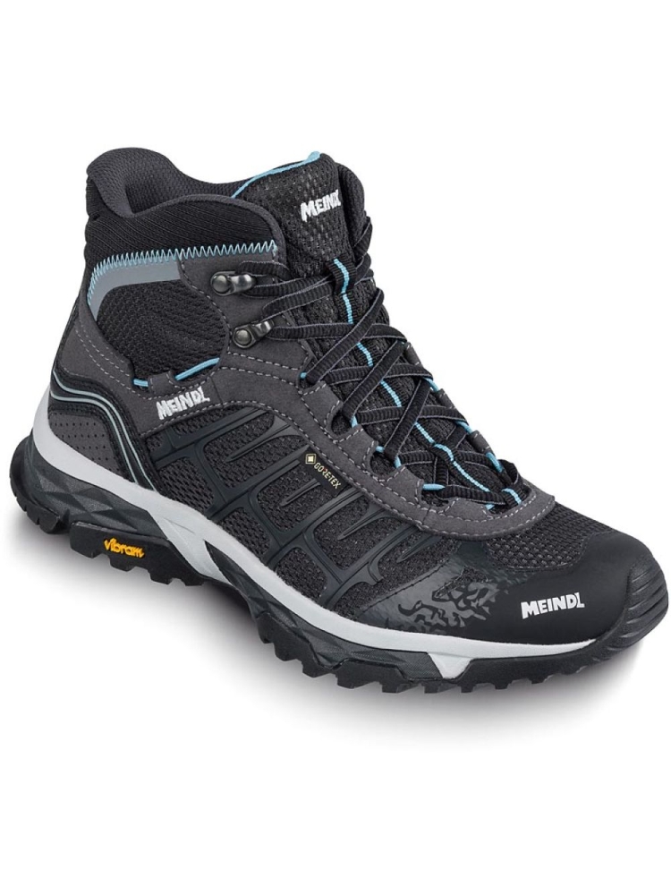 Meindl Finale Lady Mid GTX Schwarz / Azur 4702-01 wandelschoenen dames online bestellen bij Kathmandu Outdoor & Travel