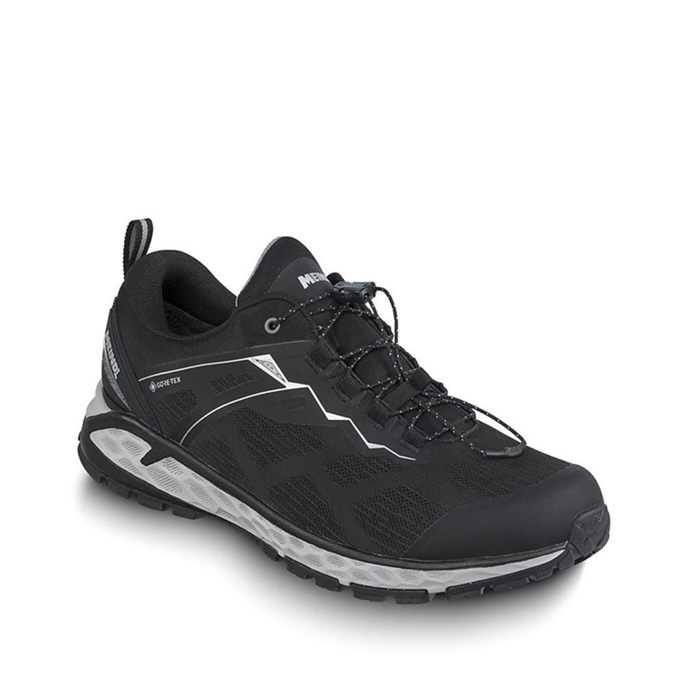 Meindl Power Walker 3.0 Schwarz / Silber 5568-01 wandelschoenen heren online bestellen bij Kathmandu Outdoor & Travel