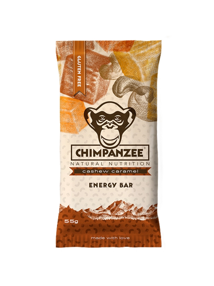 Chimpanzee Energy Bar Cashew Caramel    CH100023E maaltijden en voedsel online bestellen bij Kathmandu Outdoor & Travel