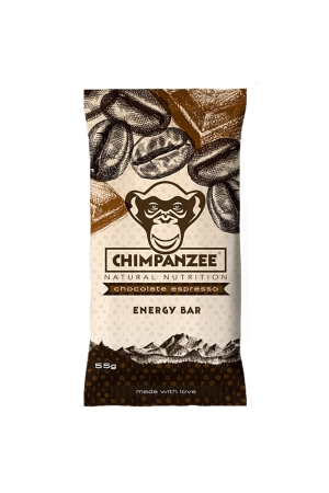 Chimpanzee Energy Bar Chocolate Espresso    CH100033E maaltijden en voedsel online bestellen bij Kathmandu Outdoor & Travel