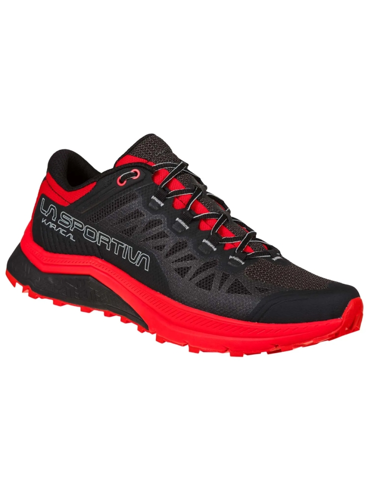 La Sportiva Karacal Black/Goji 46U999314 wandelschoenen heren online bestellen bij Kathmandu Outdoor & Travel