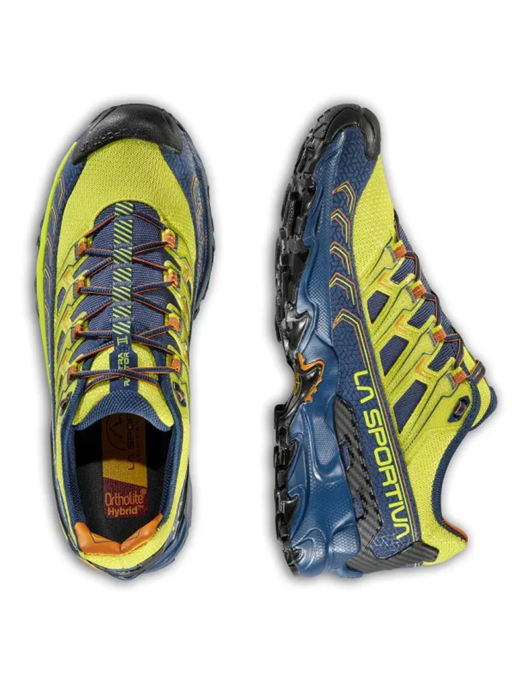 La Sportiva Ultra Raptor II GTX   StormBlue/LimePunch 46Q639729 wandelschoenen heren online bestellen bij Kathmandu Outdoor & Travel