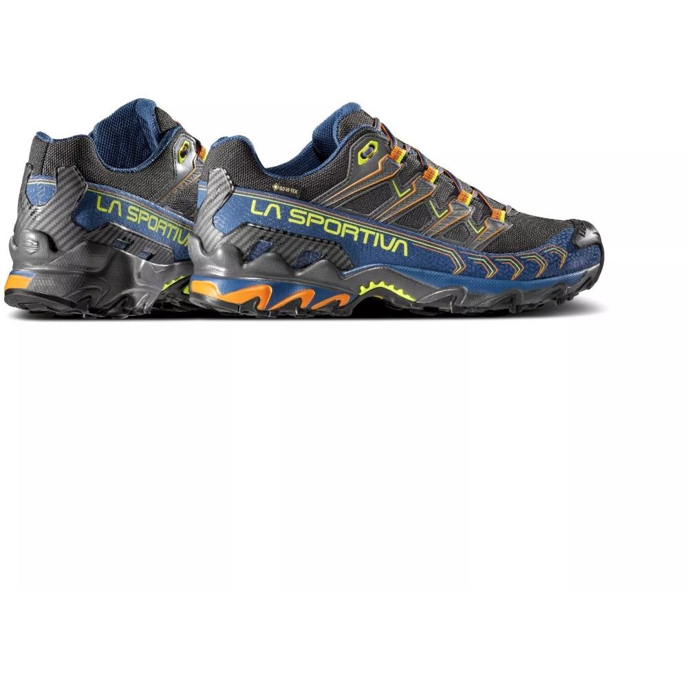 La Sportiva Ultra Raptor II GTX   StormBlue/LimePunch ZFHS054-B39E29 wandelschoenen heren online bestellen bij Kathmandu Outdoor & Travel