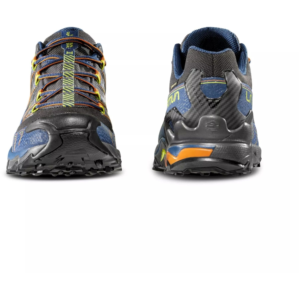La Sportiva Ultra Raptor II GTX   StormBlue/LimePunch ZFHS054-B39E29 wandelschoenen heren online bestellen bij Kathmandu Outdoor & Travel