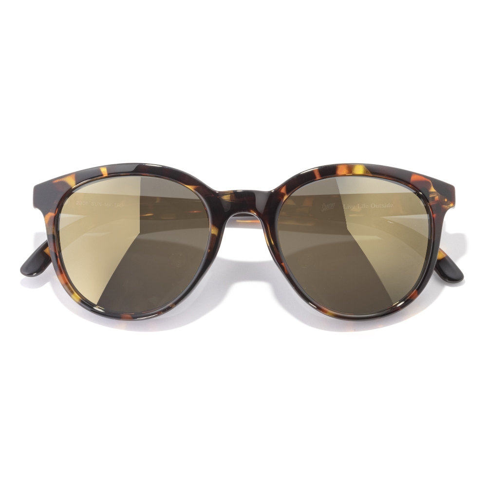Sunski Makani Tortoise Flash Gold SUN-MK-TFG zonnebrillen online bestellen bij Kathmandu Outdoor & Travel