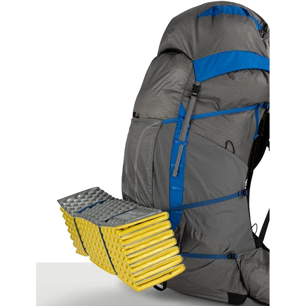 Osprey Exos Pro 55 S/M Dale Grey/Agam Blue 10004714 trekkingrugzakken online bestellen bij Kathmandu Outdoor & Travel