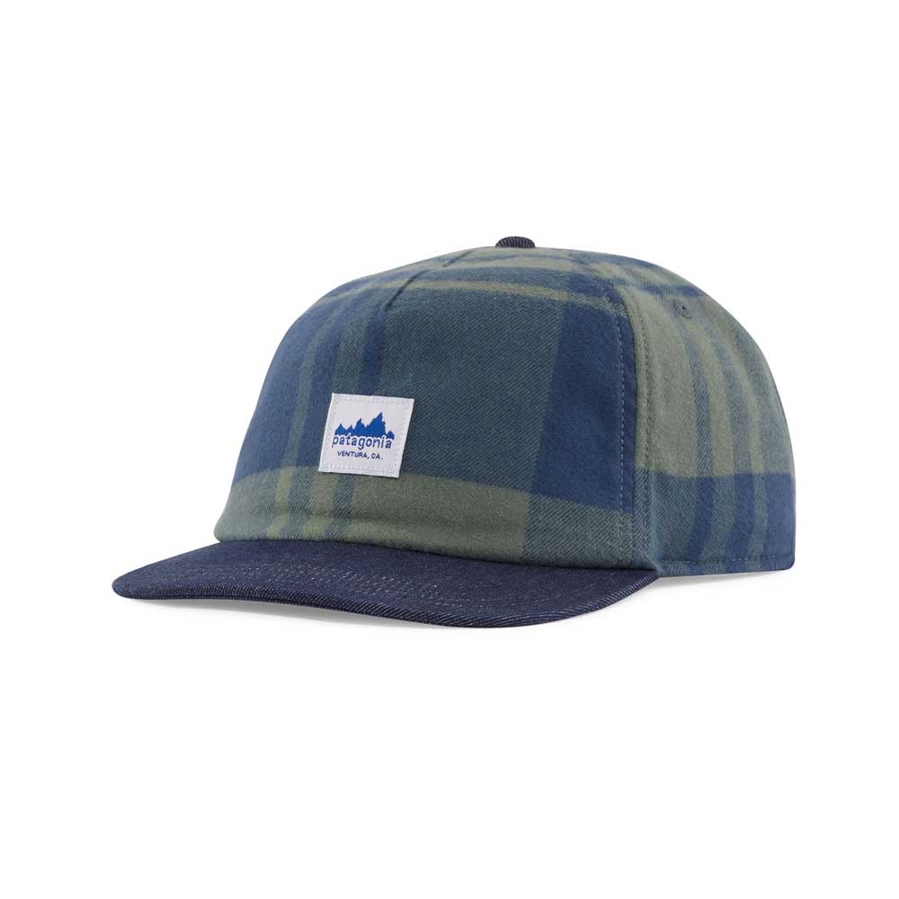 Patagonia Range Cap Live Oak: Hemlock Green 33575-LOHG kleding accessoires online bestellen bij Kathmandu Outdoor & Travel