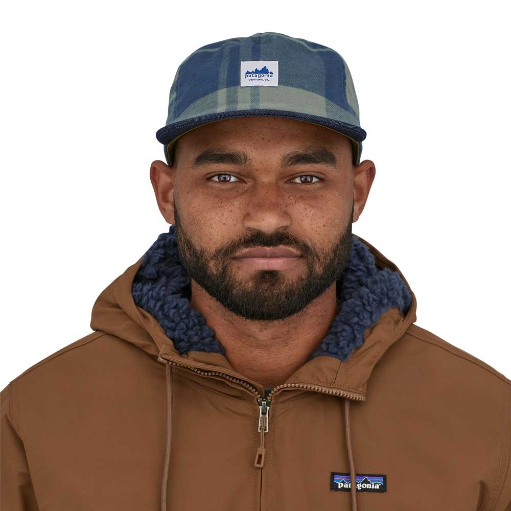 Patagonia Range Cap Live Oak: Hemlock Green 33575-LOHG kleding accessoires online bestellen bij Kathmandu Outdoor & Travel