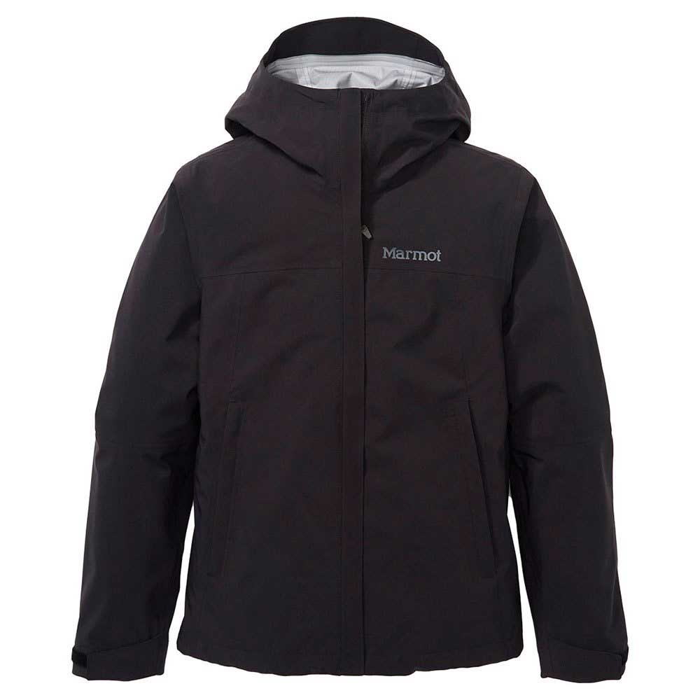 Marmot PreCip Pro Jacket Women's Black M12389-001 jassen online bestellen bij Kathmandu Outdoor & Travel