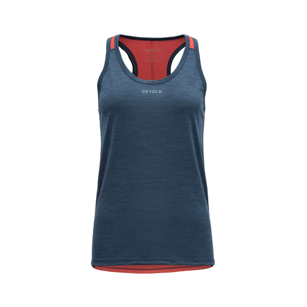 Devold Running Merino 130 Tank Women's Flood GO 293 209 A-422A shirts en tops online bestellen bij Kathmandu Outdoor & Travel