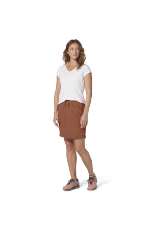 Royal Robbins Spotless Evolution Skirt Women's Baked Clay Y325008-916 jurken en rokken online bestellen bij Kathmandu Outdoor & Travel