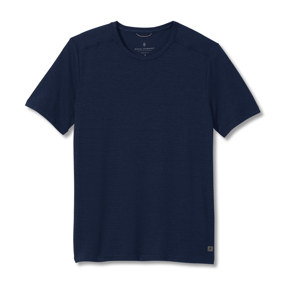 Royal Robbins Vacationer Crew S/S  Naval Y711029-150 shirts en tops online bestellen bij Kathmandu Outdoor & Travel