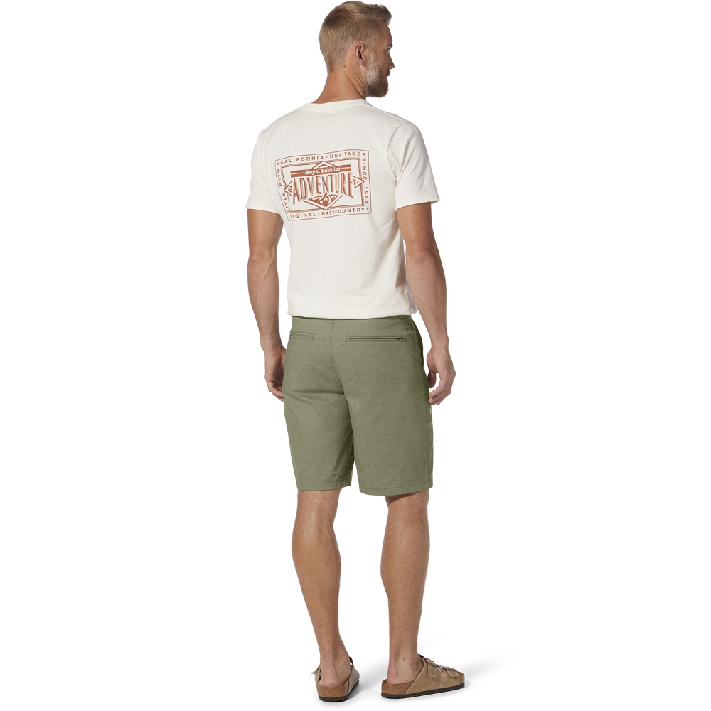 Royal Robbins Hempline Short  Fiddlehead Y723009-255 broeken online bestellen bij Kathmandu Outdoor & Travel