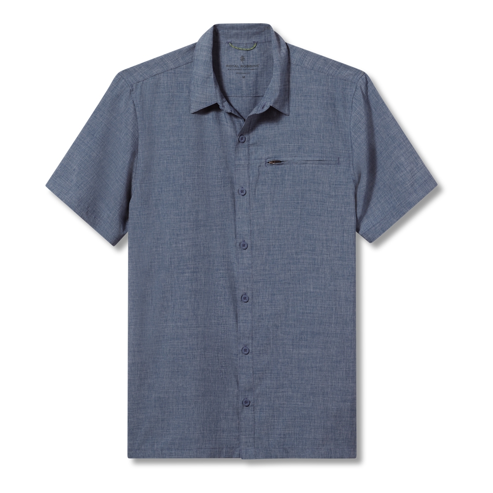 Royal Robbins Amp Lite S/S  Sea Y421026-762 shirts en tops online bestellen bij Kathmandu Outdoor & Travel