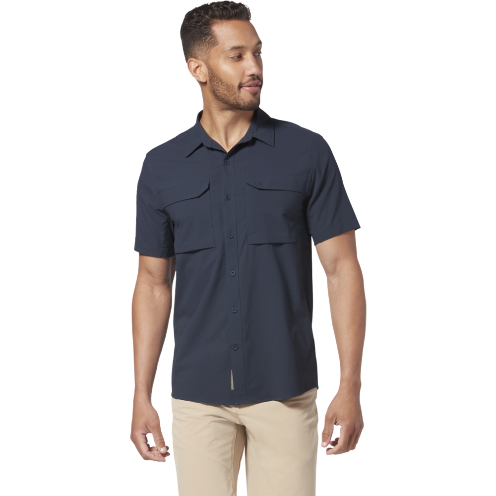 Royal Robbins Expedition Pro S/S  Navy Y421022-728 shirts en tops online bestellen bij Kathmandu Outdoor & Travel