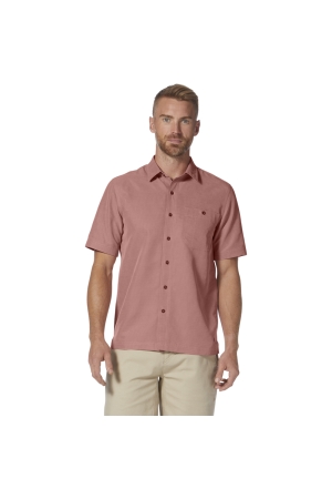 Royal Robbins Mojave Pucker Dry Short Sleeve  Heirloom Rose Y71201-665 shirts en tops online bestellen bij Kathmandu Outdoor & Travel