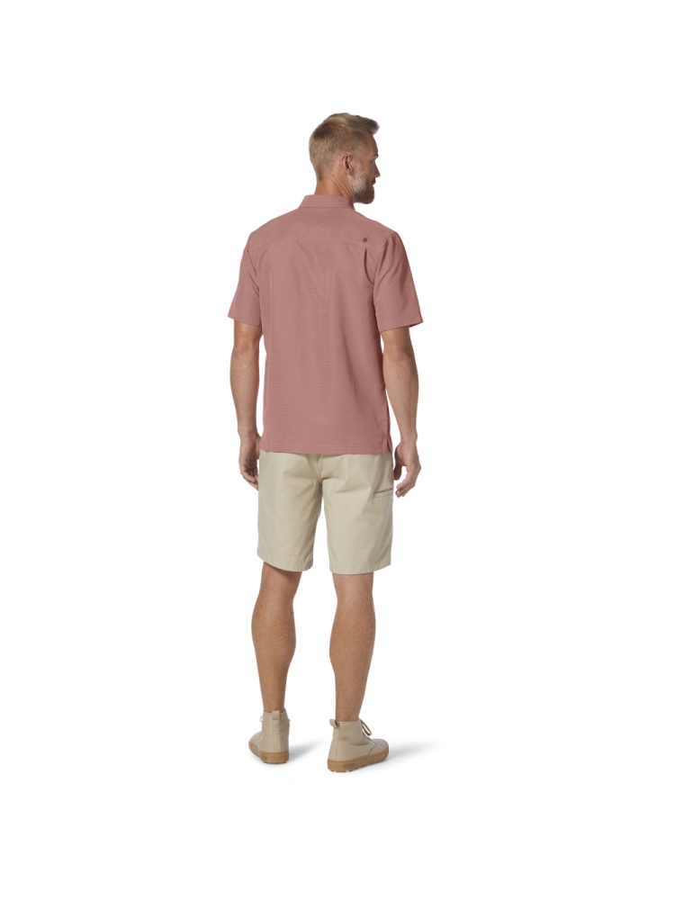 Royal Robbins Mojave Pucker Dry Short Sleeve  Heirloom Rose Y71201-665 shirts en tops online bestellen bij Kathmandu Outdoor & Travel