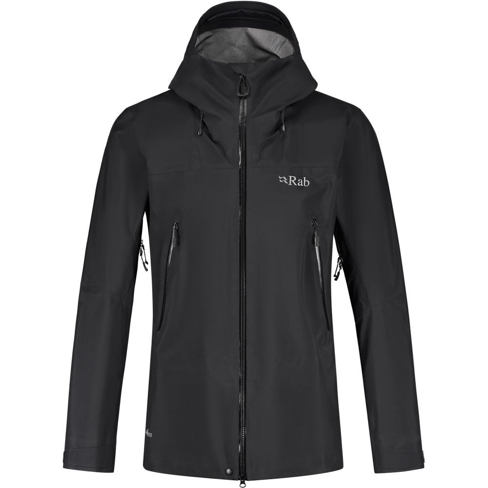 Rab Kangri GTX Jacket  Black QWH-01-BLK jassen online bestellen bij Kathmandu Outdoor & Travel